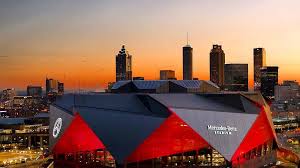 Mercedes Benz Stadium On Instagram Always Thankful For This Great City Happythanksgiving Atlanta Mercedes Benz City Atlanta