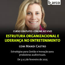 Transforme sua forma de liderar e gerenciar equipes no audiovisual! Se você  é gestor ou coordenador no setor audiovisual e busca se aperfeiçoar, este  curso foi feito para você! Ministrado por uma