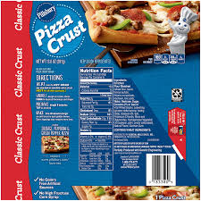 Ingredients · one tub of gluten free pillsbury thin crust pizza dough · 1/4 cup gluten free mini or chopped pepperoni · 1 egg whisked for brushing . Buy Pillsbury Classic Pizza Crust 13 8 Oz Online In Uk B000skpeo4