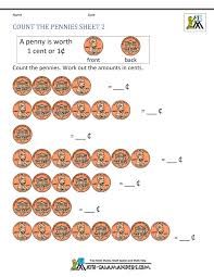 Our grade 1 money worksheets help students identify and count common coins. Free Math Money Worksheets 1st Grade