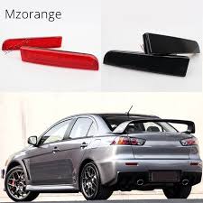 Lens Rear Bumper Reflector Lights Led Tail Light For Mitsubishi Lancer Evolution Evo X Outlander Mitsubishi Lancer Evolution Led Tail Lights Mitsubishi Lancer