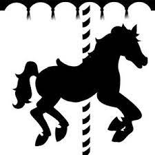 Free Free Silhouette Carousel Horse Svg SVG PNG EPS DXF File