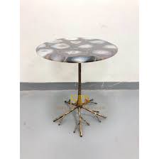 These handmade table tops can be used as side tables, coffee tables, patio tables or can fit onto any other other table you have and they range in size between 22 and 26 inches. China Small Round Bistro Coffee Table Grey Agate Stone Table With Metal Base China Agate Stone Table Top Real Agate Table