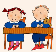 Risultati immagini per gif bambini grembiulino scolastico