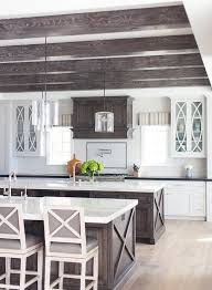Also find another ideas such as that other people are looking for: Dark Stained Oak Ceiling Beams Transitional Kitchen