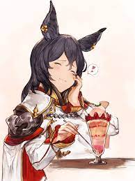Ilsa Granblue Fantasy Anime Character Design Illustration
