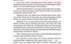 Beserta cara menulis surat pribadi. Contoh Surat Untuk Teman Bahasa Inggris Siswapelajar Com