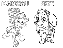 You can now print this beautiful paw patrol marshall and chase running coloring page or color online for free. Paw Patrol Coloring Activity Book Free To Use Ellierosepartydesigns Com