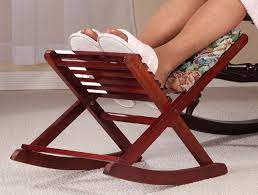 Using a folding recliner chair with footrest gives one a sense of independence, asking someone to help for getting up is quite embarrassing. Amazon Com Easycomforts Foldable Rocking Footrest Furniture Decor Rocking Chair Chair Foot Rest