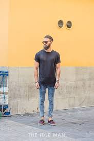 Black Acid Wash Jeans Mens Pin On Clothes