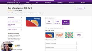 Jun 15, 2021 · southwest airlines is having offering 50% off. Buy Southwest Gift Cards Giftcardgranny