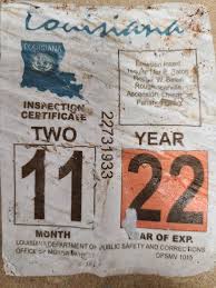 Color code system equipment to be inspected an essential part of the electrical inspection is a continuity test of the grounding conductor, where applicable. Eunice City Marshal Issues Warning About Buying Selling Fake Car Inspection Stickers