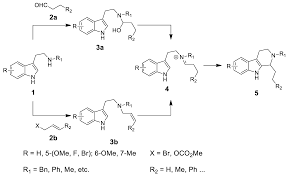 Traditionally an acidic catalyst in protic solvent was employed with heating, however the reaction has been shown to work in apr. Molecules Free Full Text The Pictet Spengler Reaction Updates Its Habits