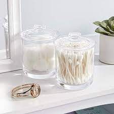 This apothecary jar with a separate lid is perfect for organizing throughout your home. Stori 15 Ounce Premium Quality Clear Plastic Apothecary Jar 2 Pack Pricepulse