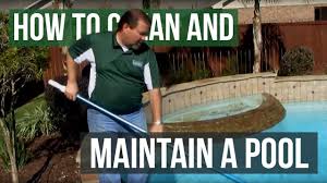 Serving sacramento, vacaville, fairfield & nearby areas. How To Clean And Maintain A Pool Youtube