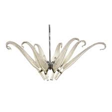 Blown glass chandeliers designed and hand blown by artist seth parks customers work directly with artist seth parks to create a unique blown glass chandelier, pendant, sconce or sculpture. Franco Luce For Seguso Murano Blown Glass Chandelier Chairish