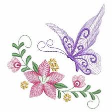 Her gün binlerce yeni, yüksek kaliteli fotoğraf ekleniyor. Floral Butterfly Embroidery Designs Machine Embroidery Designs At Embroiderydesigns Com