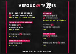 This isley brothers and earth, wind, and fire matchup will be different, with swizz and timbaland bringing in a host this time around. The Isley Brothers To Face Off Against Earth Wind Fire In Next Verzuz Battle