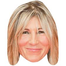 Eve Best (Smile) Celebrity Mask, Flat Card Face