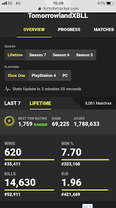 Track yourself as you play and get your updated stats for your recent matches. Ot Fortnite Battle Royale Thread Page 122 Fifa Forums