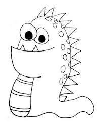 Cookie monster face coloring page. Little Monster Coloring Pages By Sketchyelements Tpt