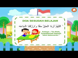 Doa Sebelum Dan Sesudah Belajar Pembelajaran Sd Mi Youtube