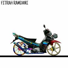 Yamaha jupiter z this machine sorts reprinted to match the dohc engine in drag bike. Ymhajuperobott Editing Modifikasi Motor Thailook Dan Drag Facebook