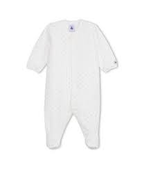 Dors Bien Bebe Mixte En Velours Imprime Blanc Lait Gris Concrete Petit Bateau Pyjama Petit Bateau Vetement Nouveau Ne Pyjama Bebe