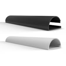 Extra 2 feet of cord at the end of the power extension: Latching Cable Shield Cord Cover 1 Piece Design Wire Management