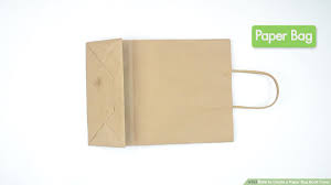 You can make your book any size by adjusting the size of the paper and cardboard, but following the same directions. How To Create A Paper Bag Book Cover 12 Steps With Pictures