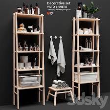 Check spelling or type a new query. 3d Models Bathroom Accessories Decorative Set Rack Ikea Vilto