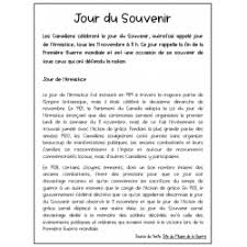 Textes Jour Du Souvenir Core French Lessons Learned Remembrance Day