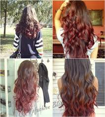 Light Your Life With Red Ombre Hair Extensions Red Ombre Hair Ombre Hair Extensions Ombre Hair
