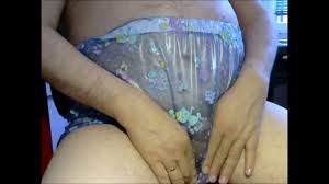 Rubber Boy Cum in Pvc Baby Panties: German Gay Man Porn