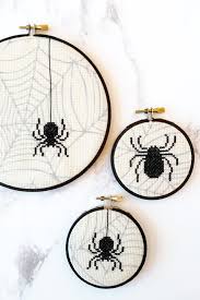 As we all know, cross stitch pattern is a popular form of embroidery in which threads are stitched together on a fabric to form a picture or pattern. Free Pattern Spooky Cross Stitch Spiders Halloween Cross Stitch Patterns Cross Stitch Patterns Free Fall Cross Stitch