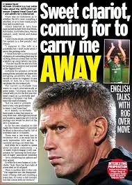 Sweet chariot, coming for to carry me AWAY