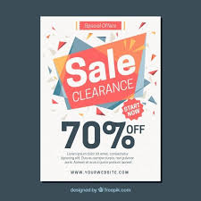 Download Abstract Sales Brochure For Free Sale Flyer Flyer Design Templates Promotional Design
