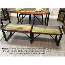 So a lovely low oak coffee table is the perfect anchor to the centre of the room, bringing texture and opulence to proceedings. Urban Chic Large Dining Bench Low Prices Free Delivery Shop Now