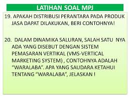 We did not find results for: Latihan Soal Pemasaran Jasa Ppt Download