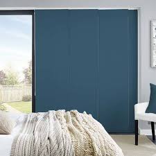 Sapphire beach 317 in christ church, barbados. Splash Sapphire Blue Panel Blind Swift Direct Blinds