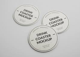 Download Premium Psd Coaster Mockup
