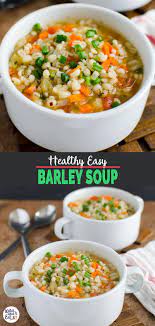 Healthy Barley Soup Recipe Recipe In 2020 Vegetarian Soup Recipes Vegetarian Recipes Easy Vegetable Barley Soup