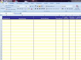 Gratis terminplan kalender vorlage im excel xlsx format. Bestandsliste Excelvorlage De