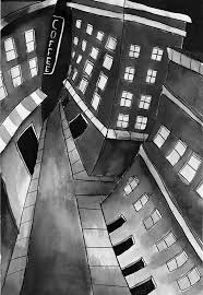 There's plenty of tips that build on the perspective section of phil's drawing essentials course, as well as choosing, cropping and adjusting your reference photos for the best results.ink drawing. Artstation The City Inktober 2018 Annie Tohill