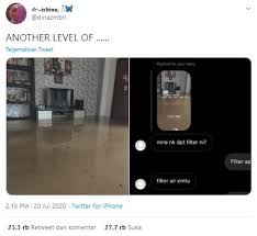 Find everything from funny gifs, reaction gifs, unique gifs and more. Unggah Foto Rumah Kebanjiran Malah Dikira Filter Instagram Warganet Ngakak
