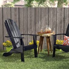 Fordyce Solid Wood Adirondack Chair With Table Wood Adirondack Chairs Folding Adirondack Chairs Adirondack Chair