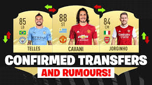 The fifa 21 cavani rating is of interest to manchester united fans given the surprise announcement of the player's transfer to the club. Fifa 21 New Confirmed Transfers Rumours Ft Cavani Jorginho Telles Etc Youtube