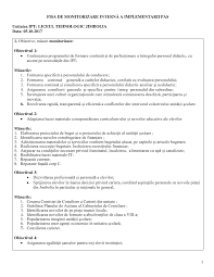 Evaluarea personalului didactic si didactic auxiliar. Https Liceuljimbolia Files Wordpress Com 2018 03 A3 B Fisa De Monitorizare Interna A Implementarii Pas 2016 2017 Pdf