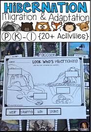 Free worksheet to sort between animals who hibernate and migrate. Hibernation Migration Adaptation Activities Kindergarten Rocks Resources