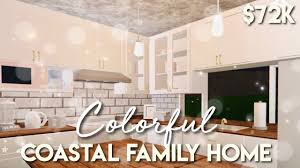 Choose from frames, interiors and doors to create take inspiration from our living room furniture ideas. Roblox Bloxburg Colorful Coastal Family Home 72k Youtube